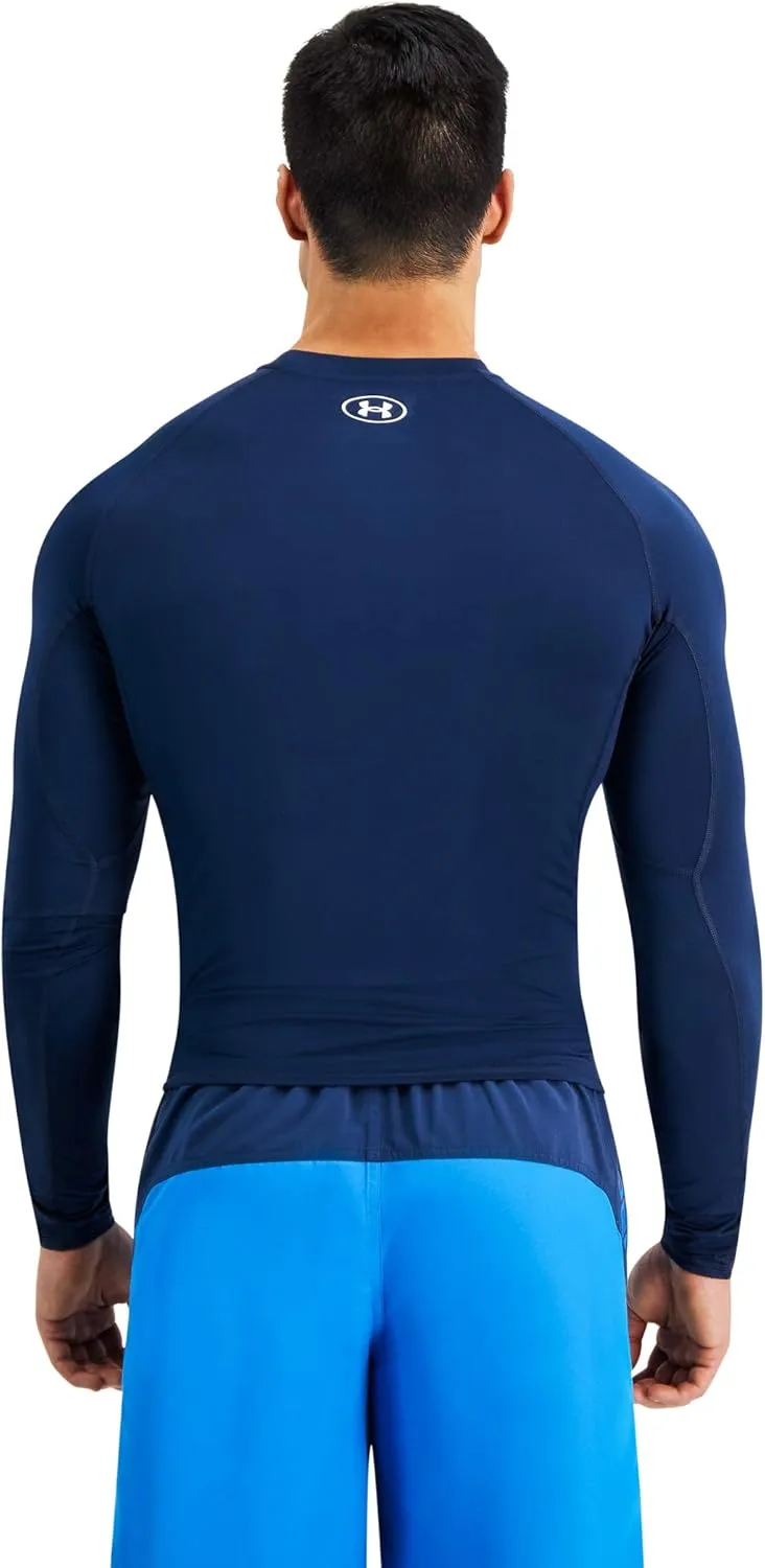 Under Armour Men's Standard Rashguard, Compression Fit & Flat Seams, Short Long Sleeve Designs