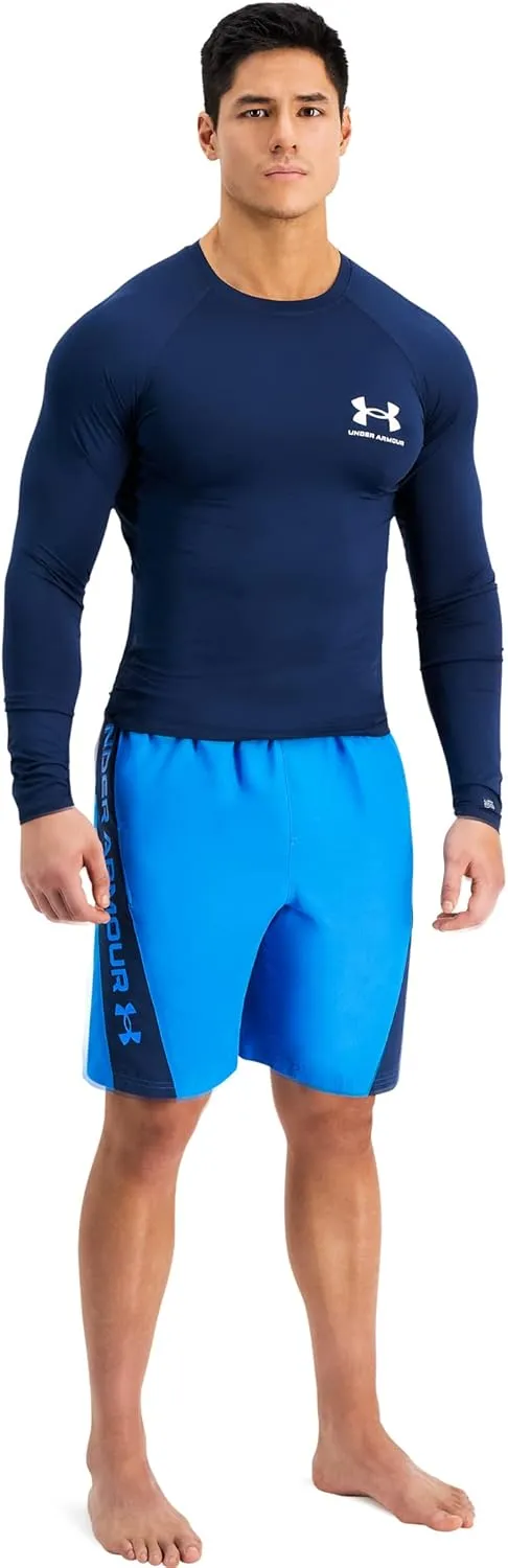 Under Armour Men's Standard Rashguard, Compression Fit & Flat Seams, Short Long Sleeve Designs