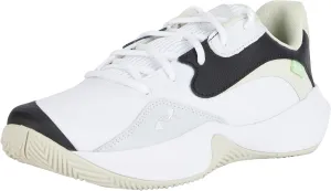 Under Armour Unisex Lockdown 7 Low, (100) White/Silt/White, 7, US