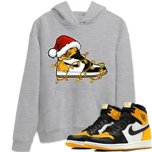 Unisex Jordan 1 Taxi Light Christmas - Safety-assured Members-only Tops Air