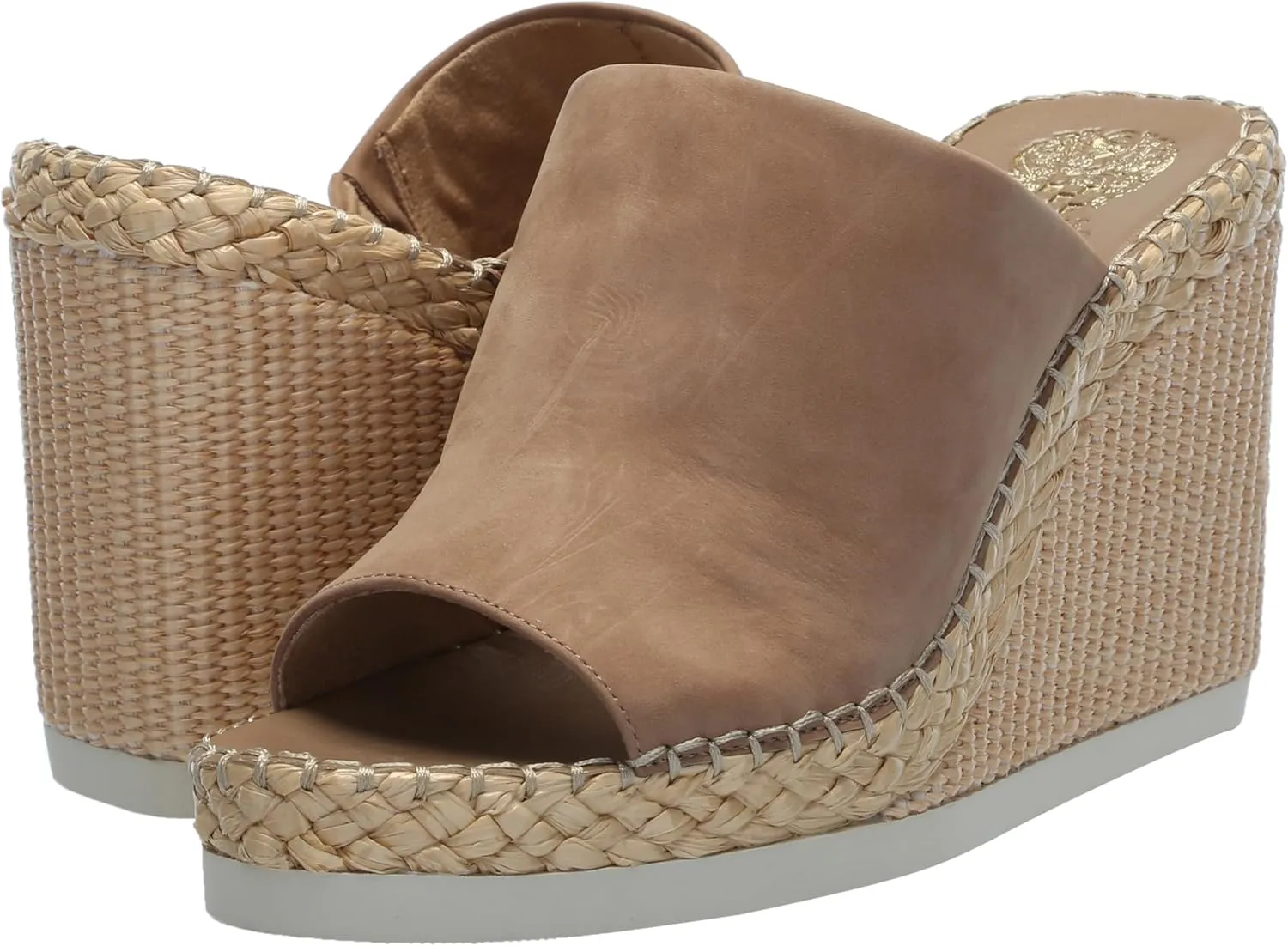 Vince Camuto Women's Brissia Raffia Wedge Sandal
