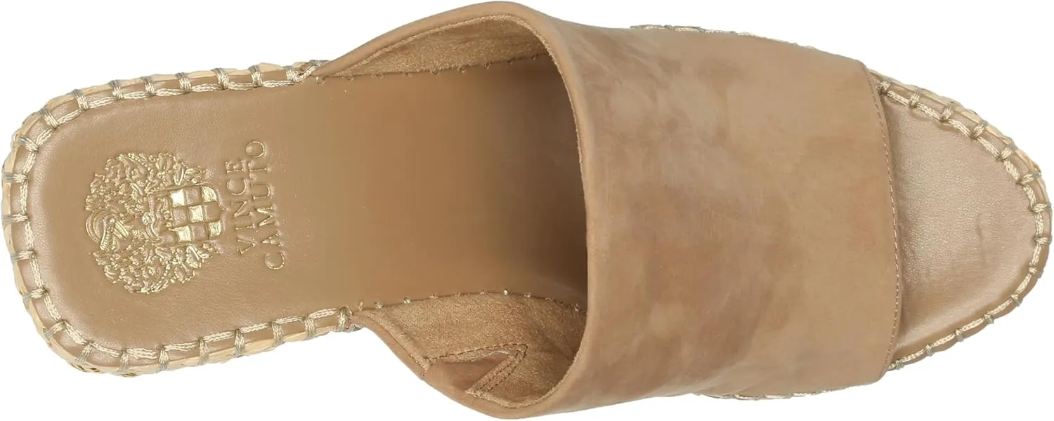 Vince Camuto Women's Brissia Raffia Wedge Sandal