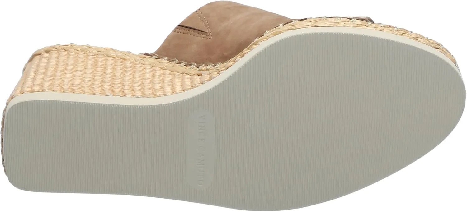 Vince Camuto Women's Brissia Raffia Wedge Sandal
