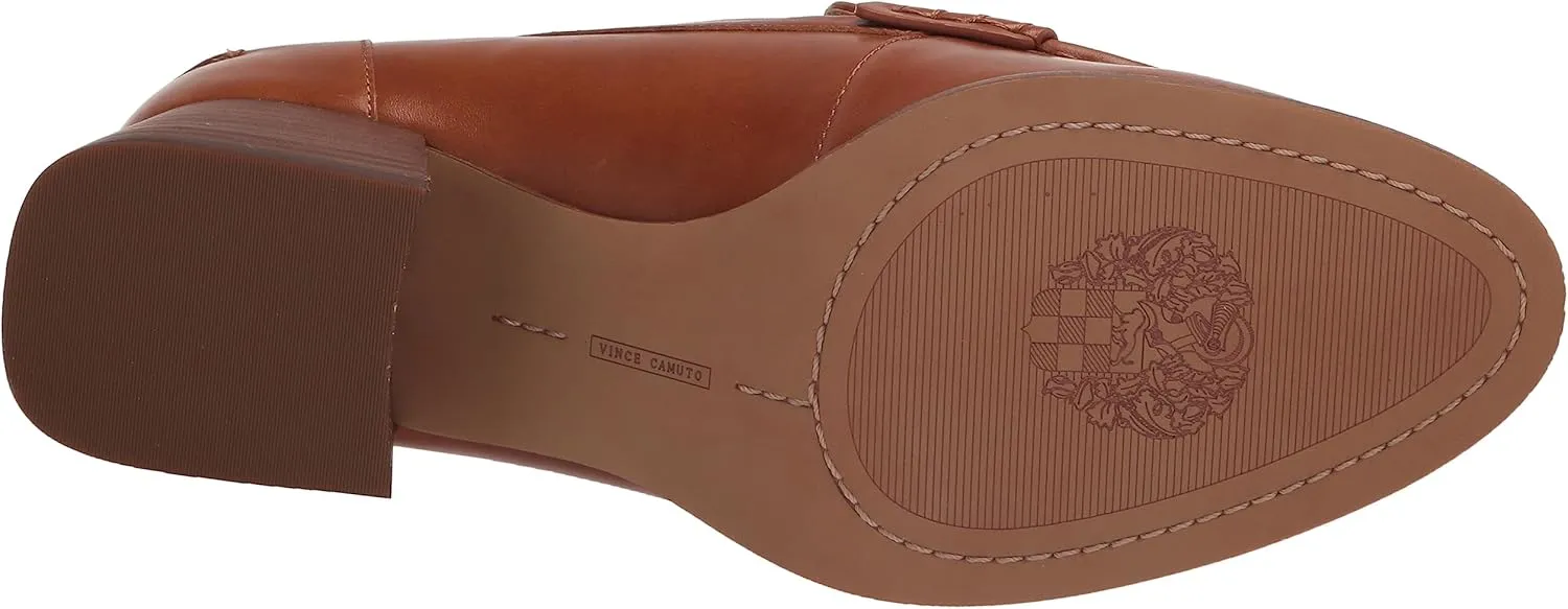 Vince Camuto Women's Carissla Block Heel Loafer Flat