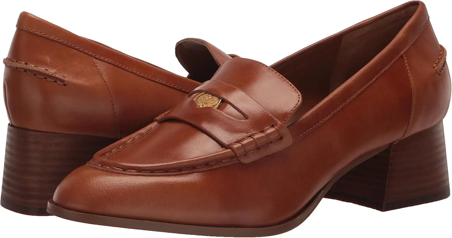Vince Camuto Women's Carissla Block Heel Loafer Flat