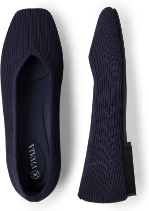 VIVAIA Margot 2.0 Women's Casual Flats Slip on Washable Ballet Flats Shoes Comfortable Square-Toe Style