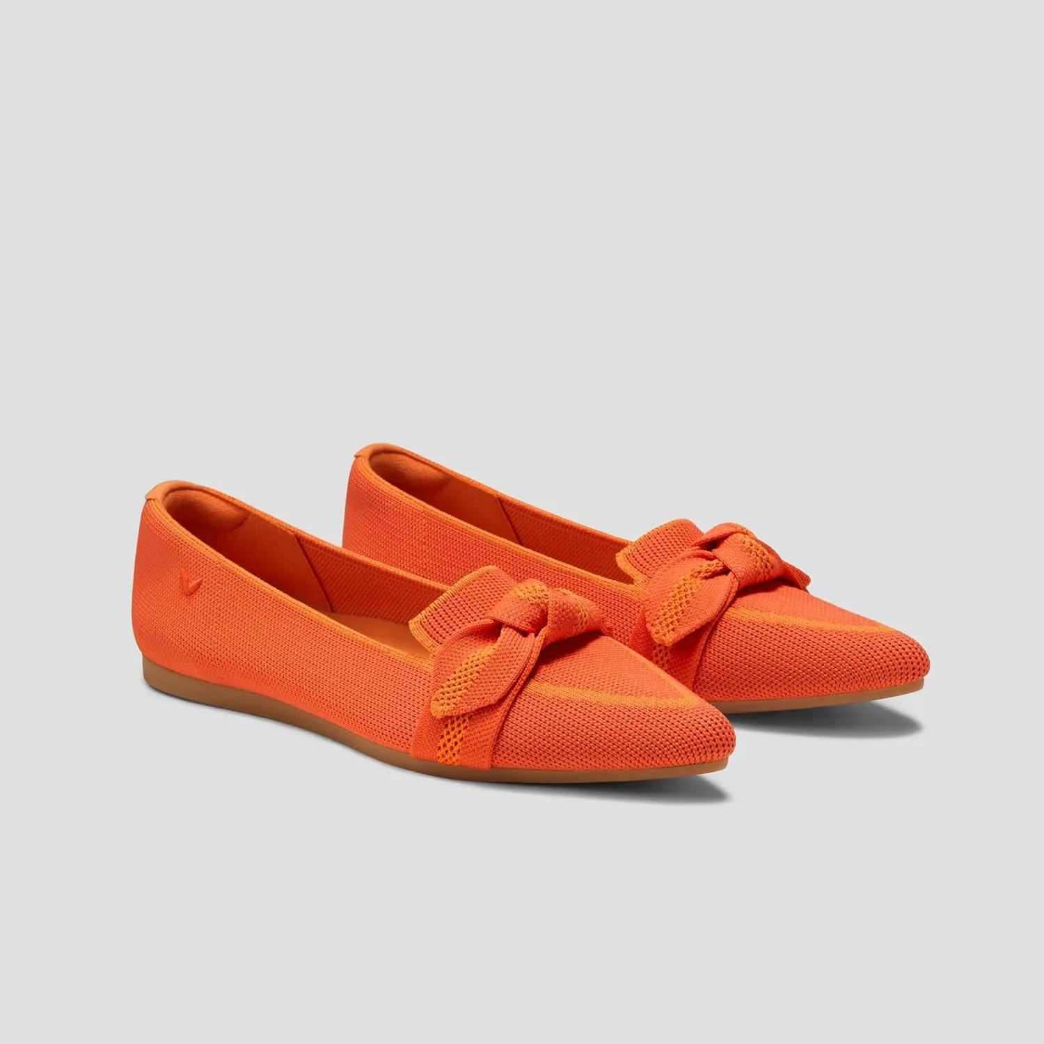 VIVAIA Michelle 2.0 Women's Casual Slip-on Loafer Flats with Elegant Pointed-Toe Silhouette lace-up Bow Shoes