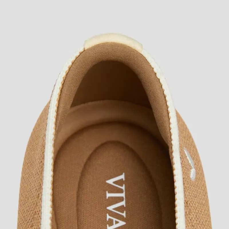 VIVAIA Michelle 2.0 Women's Casual Slip-on Loafer Flats with Elegant Pointed-Toe Silhouette lace-up Bow Shoes
