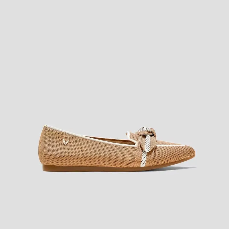 VIVAIA Michelle 2.0 Women's Casual Slip-on Loafer Flats with Elegant Pointed-Toe Silhouette lace-up Bow Shoes