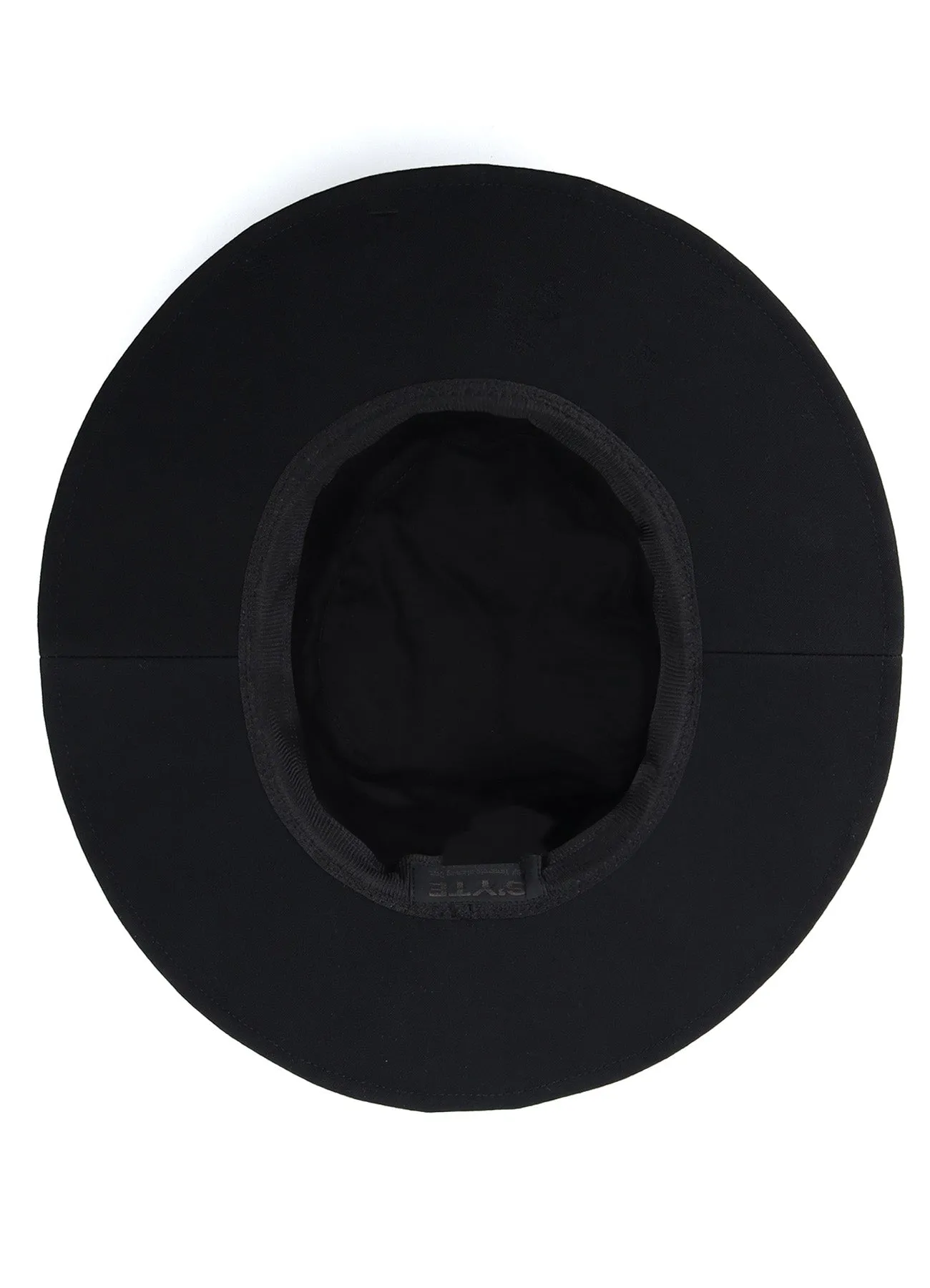 WASHER WOOL GABARDINE LONG BRIM HAT