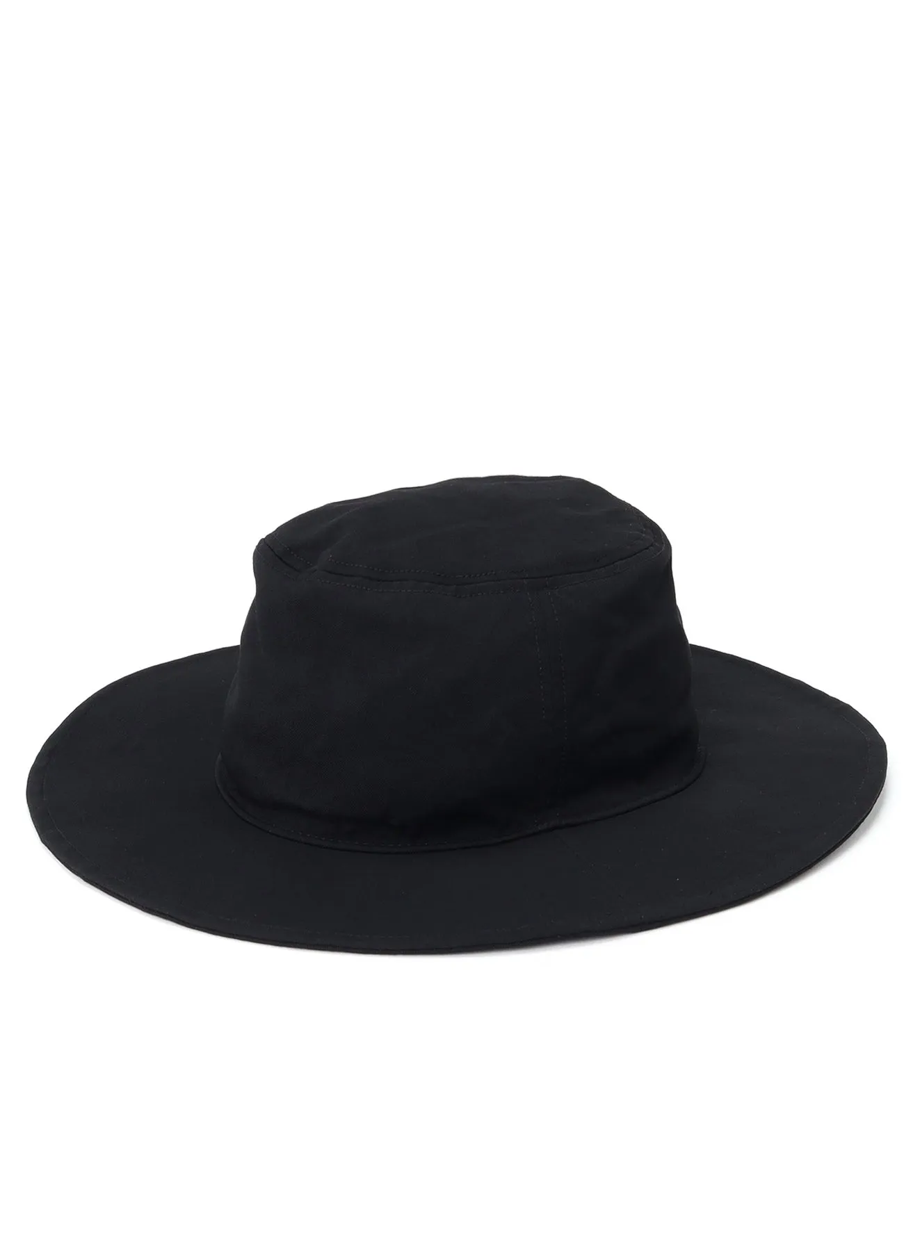 WASHER WOOL GABARDINE LONG BRIM HAT