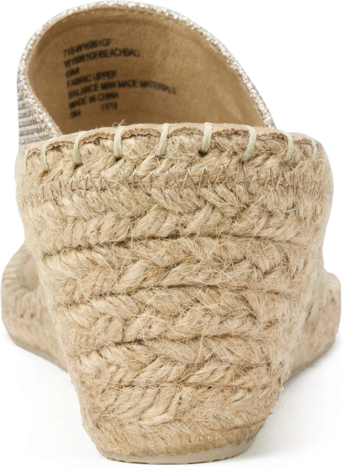 WHITE MOUNTAIN Women's Beachball Espadrille Wedge Sandal
