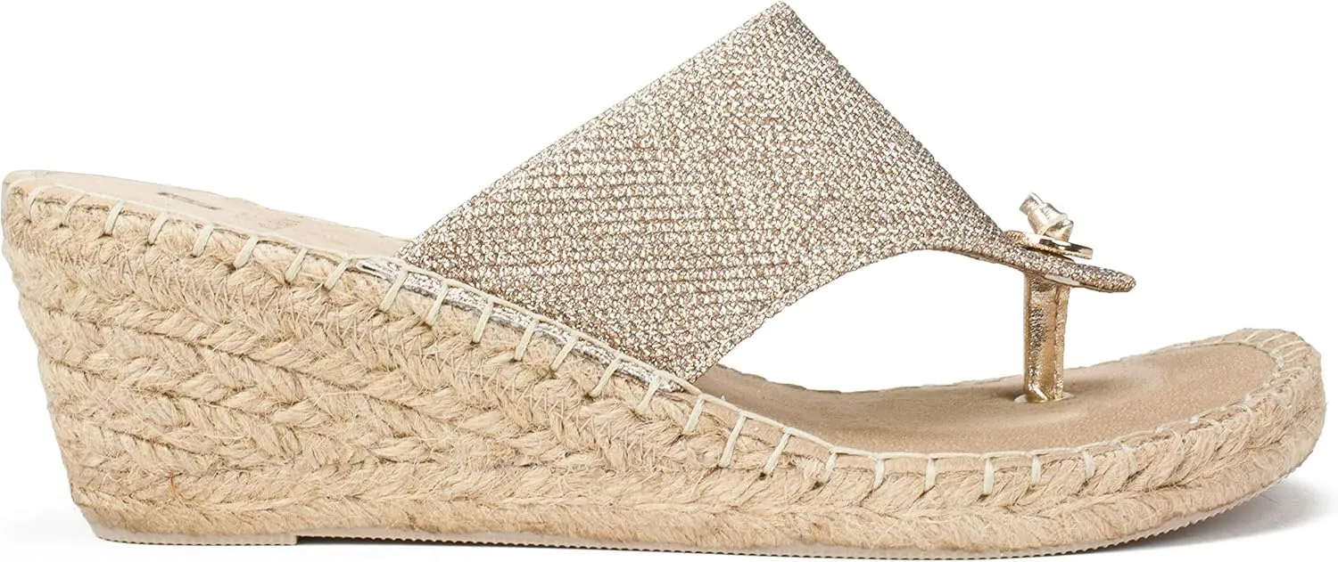 WHITE MOUNTAIN Women's Beachball Espadrille Wedge Sandal