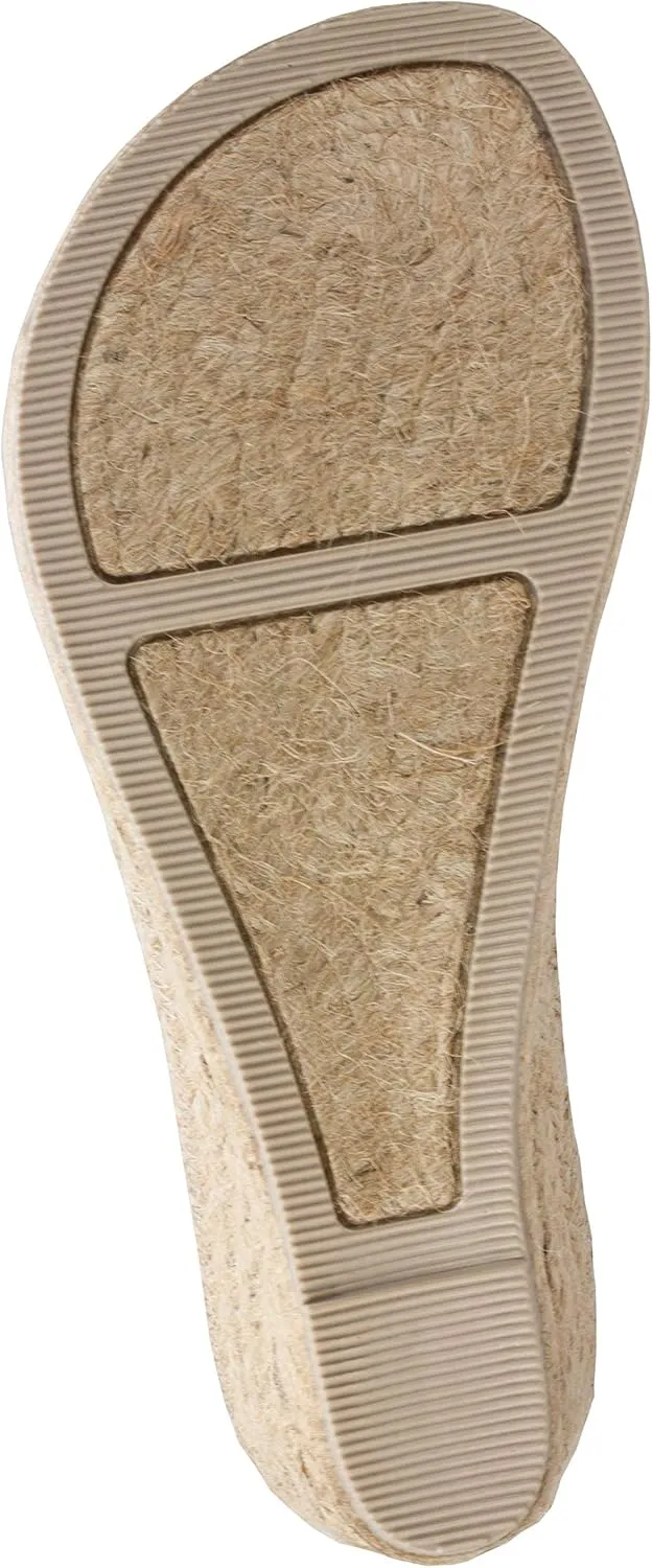 WHITE MOUNTAIN Women's Beachball Espadrille Wedge Sandal