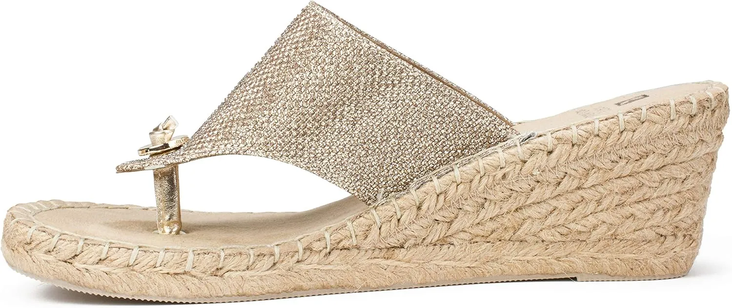 WHITE MOUNTAIN Women's Beachball Espadrille Wedge Sandal