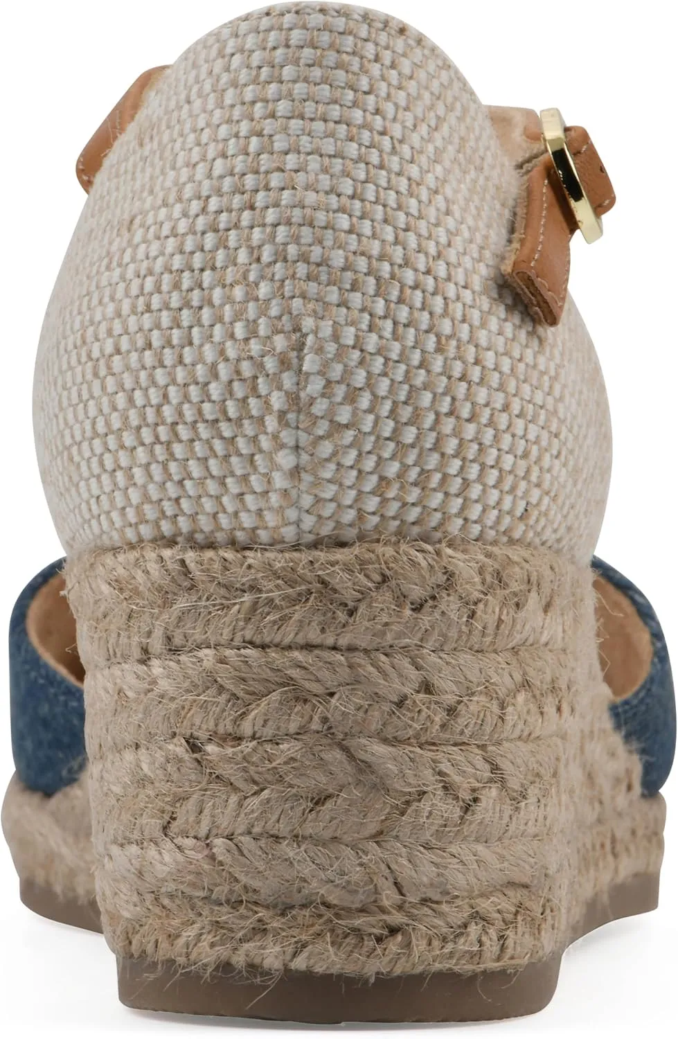 WHITE MOUNTAIN Women's Maintain Mini-Heel Espadrille Sandal
