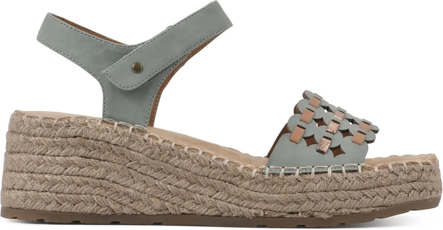 WHITE MOUNTAIN Women's Stride Heeled Sandal