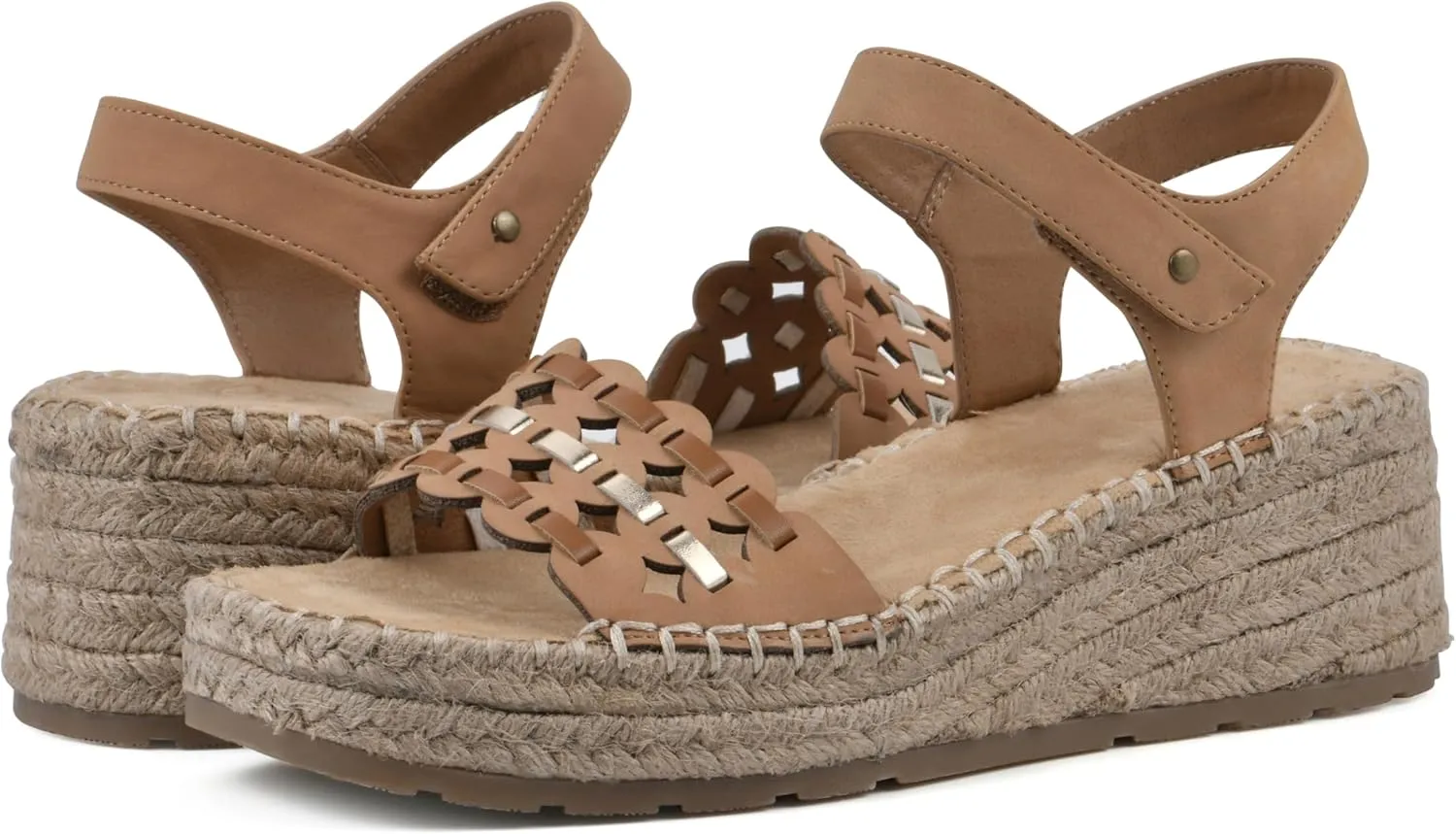 WHITE MOUNTAIN Women's Stride Heeled Sandal
