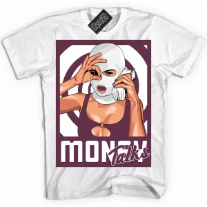 White Viotech Dunks Sneaker Shirt Money Talks Graphic