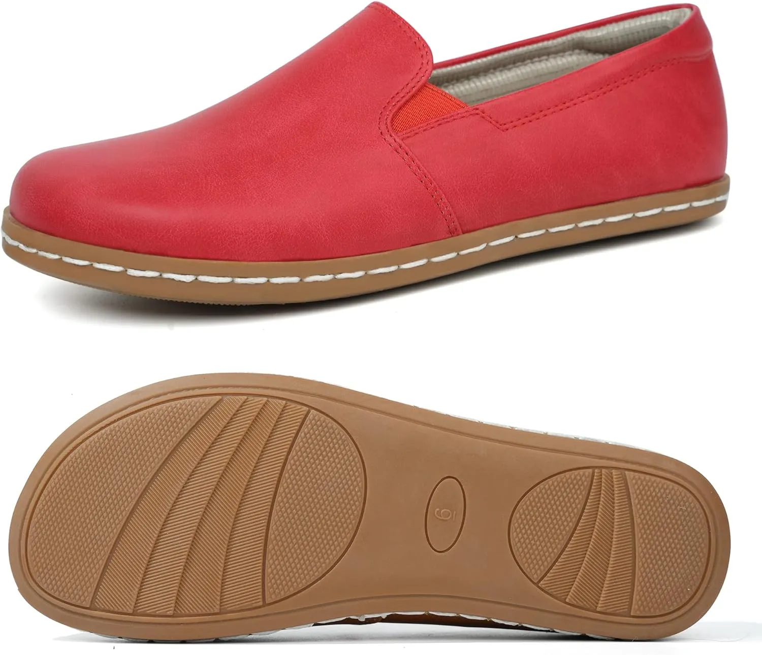 Women Barefoot Dress Shoes Comfortable Walking Loafers