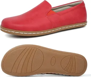 Women Barefoot Dress Shoes Comfortable Walking Loafers