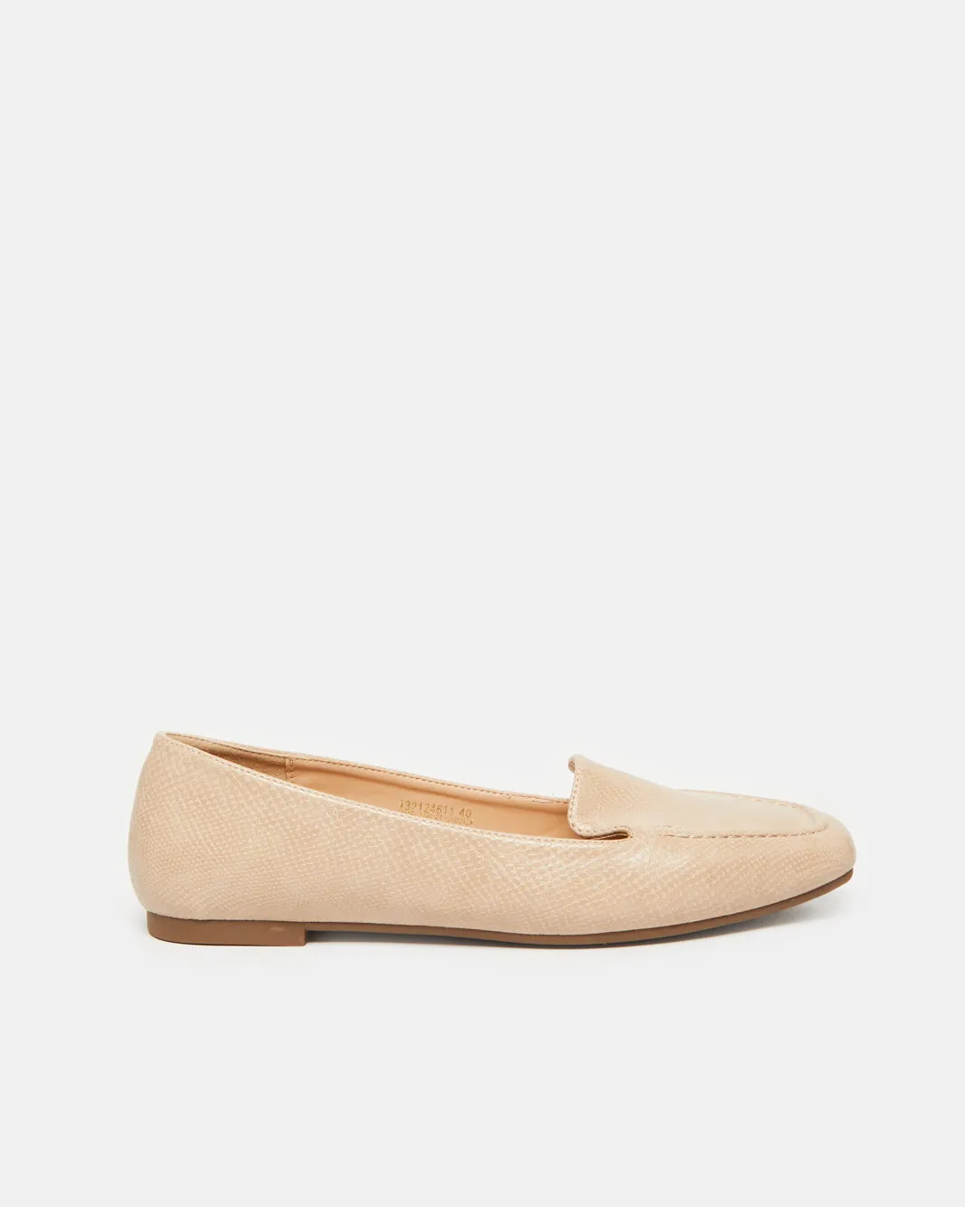 Women Beige Embellished Loafer