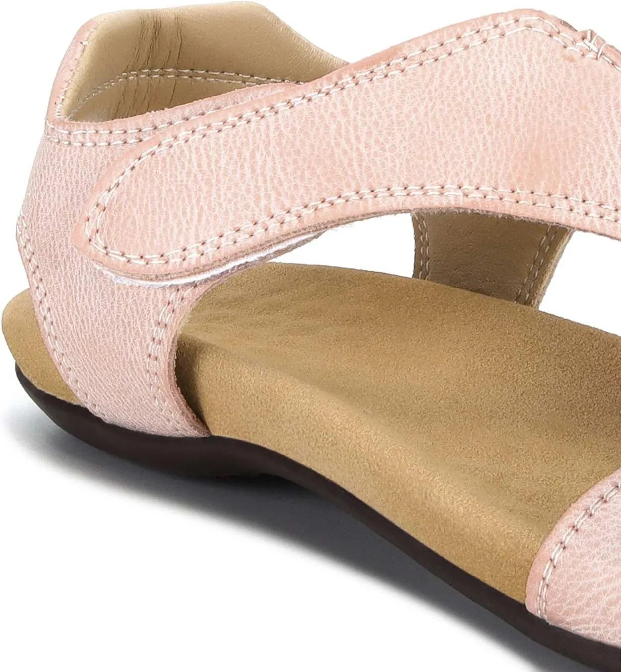 Women's Arch Support Sandals Orthotic Flat Sandals Adjustable Comfort Walking Sandals