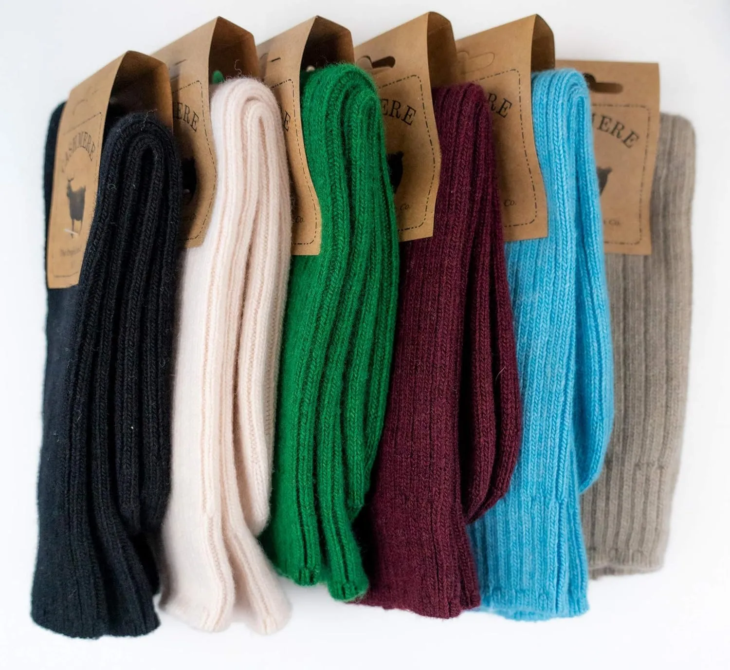 Womens Fine Cashmere and Merino Wool Super Soft Socks