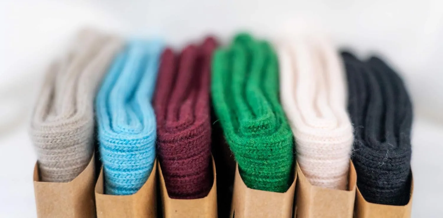 Womens Fine Cashmere and Merino Wool Super Soft Socks