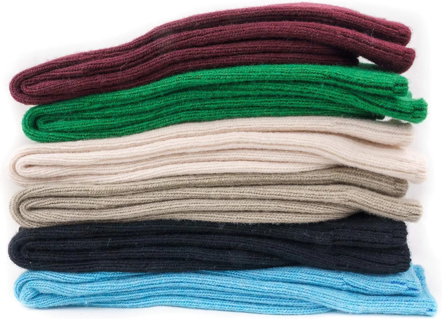 Womens Fine Cashmere and Merino Wool Super Soft Socks