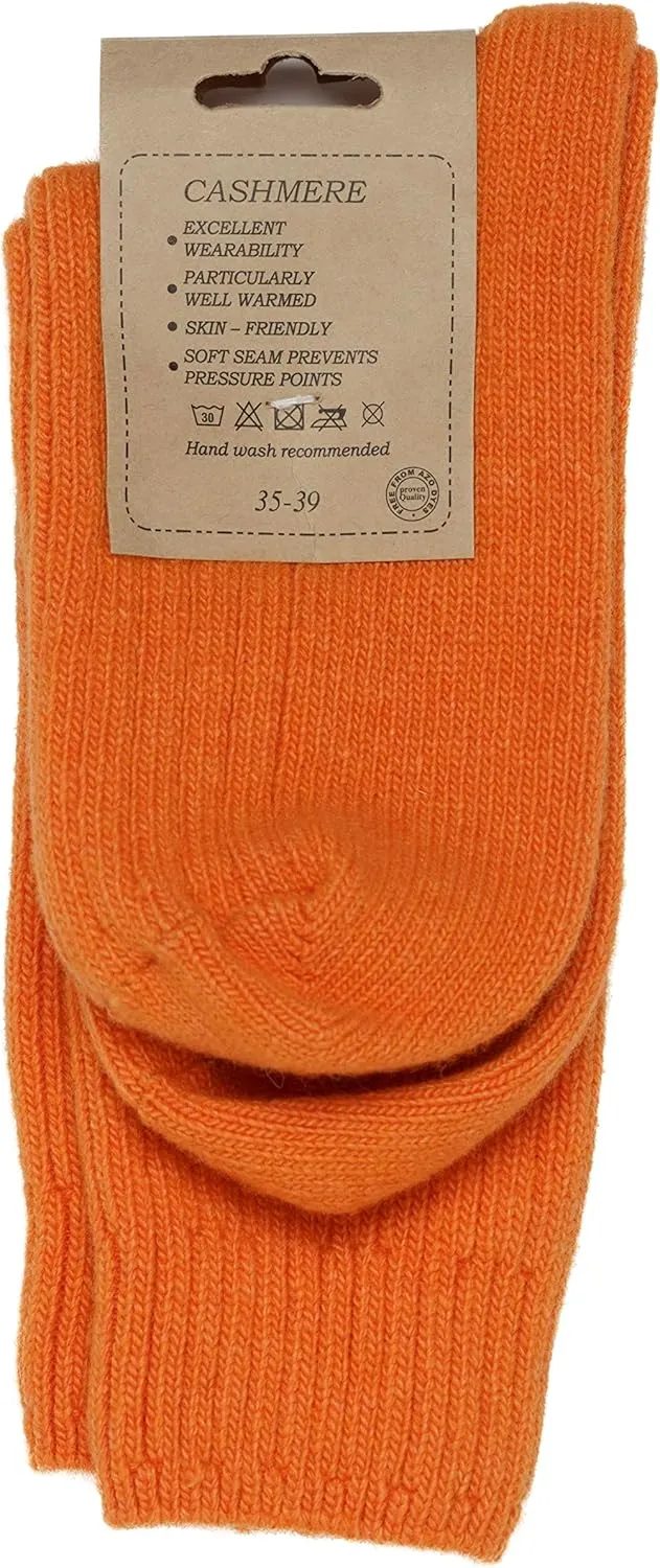 Womens Fine Cashmere and Merino Wool Super Soft Socks