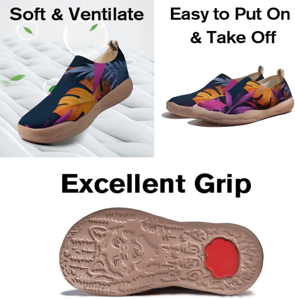 Women's Light Sneakers in Fairy Tale Series Slip-on Travel Shoes for Comfortable Walking and Casual Style