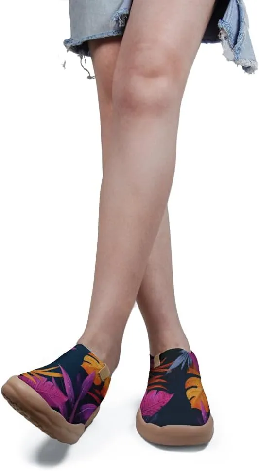 Women's Light Sneakers in Fairy Tale Series Slip-on Travel Shoes for Comfortable Walking and Casual Style