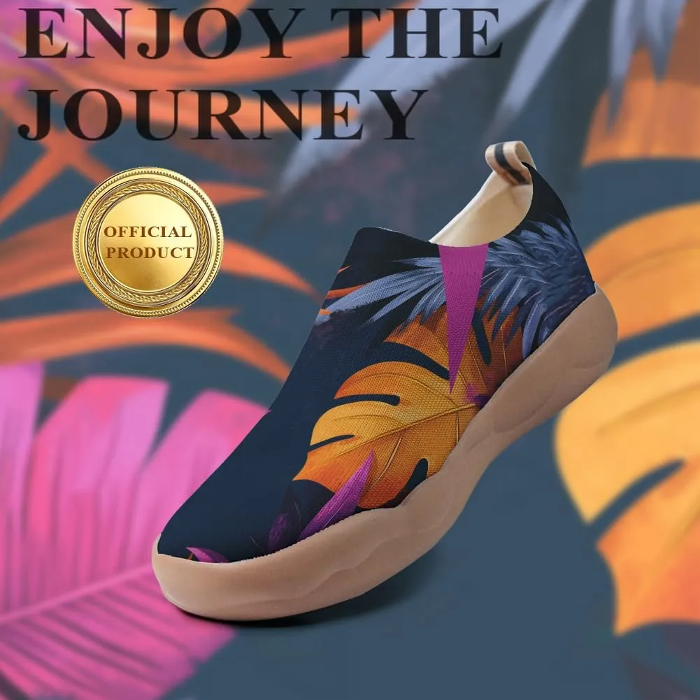 Women's Light Sneakers in Fairy Tale Series Slip-on Travel Shoes for Comfortable Walking and Casual Style