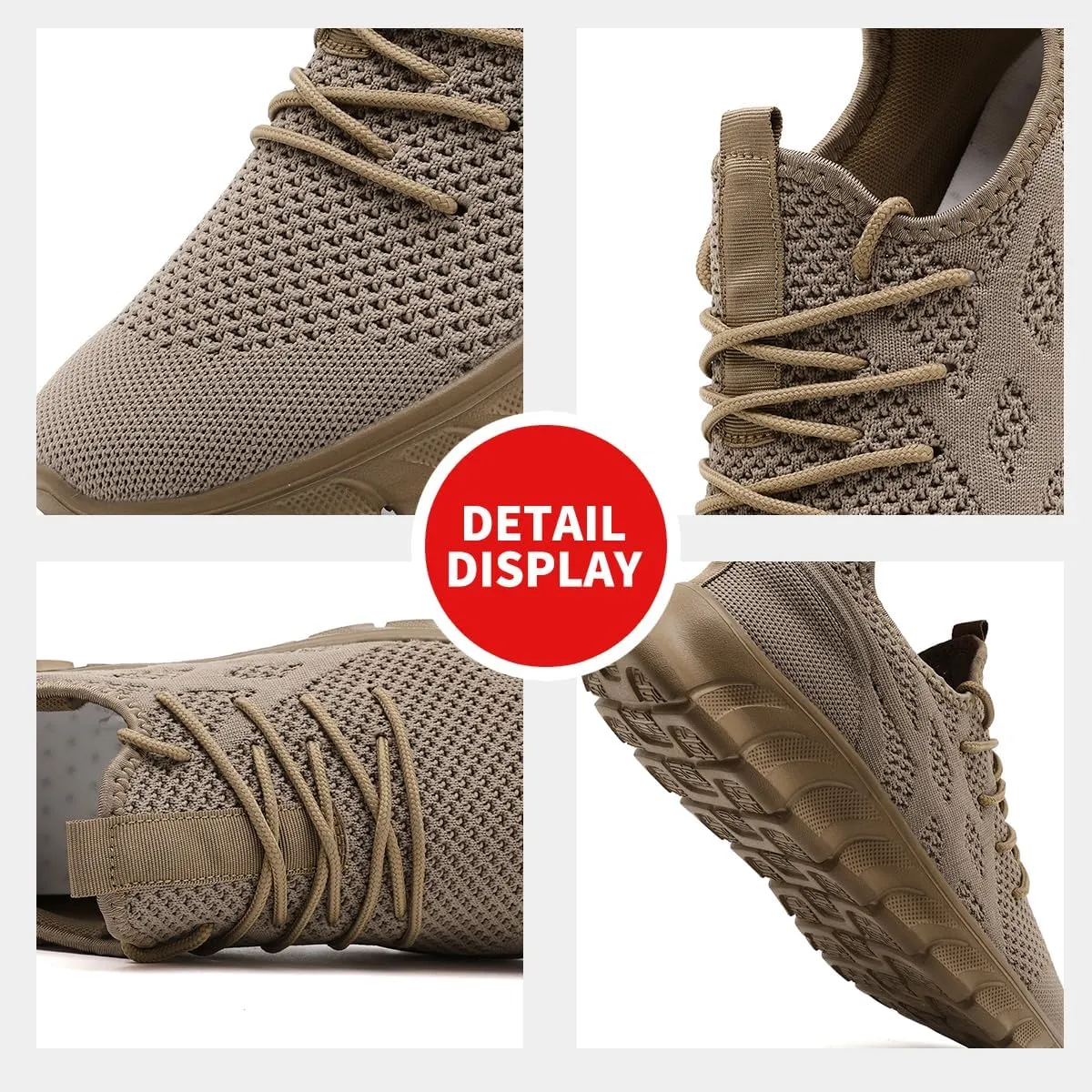 Women's Running Shoes Lightweight Walking Sneakers Tennis Athletic Lace Up Gym Casual Fashion Fitness Sports Soft Sole Mesh Workout Comfortable