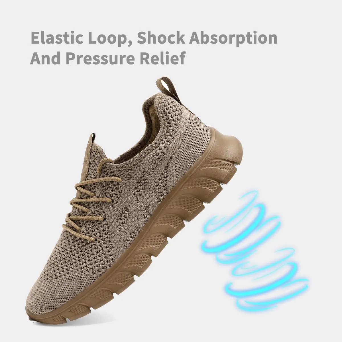 Women's Running Shoes Lightweight Walking Sneakers Tennis Athletic Lace Up Gym Casual Fashion Fitness Sports Soft Sole Mesh Workout Comfortable