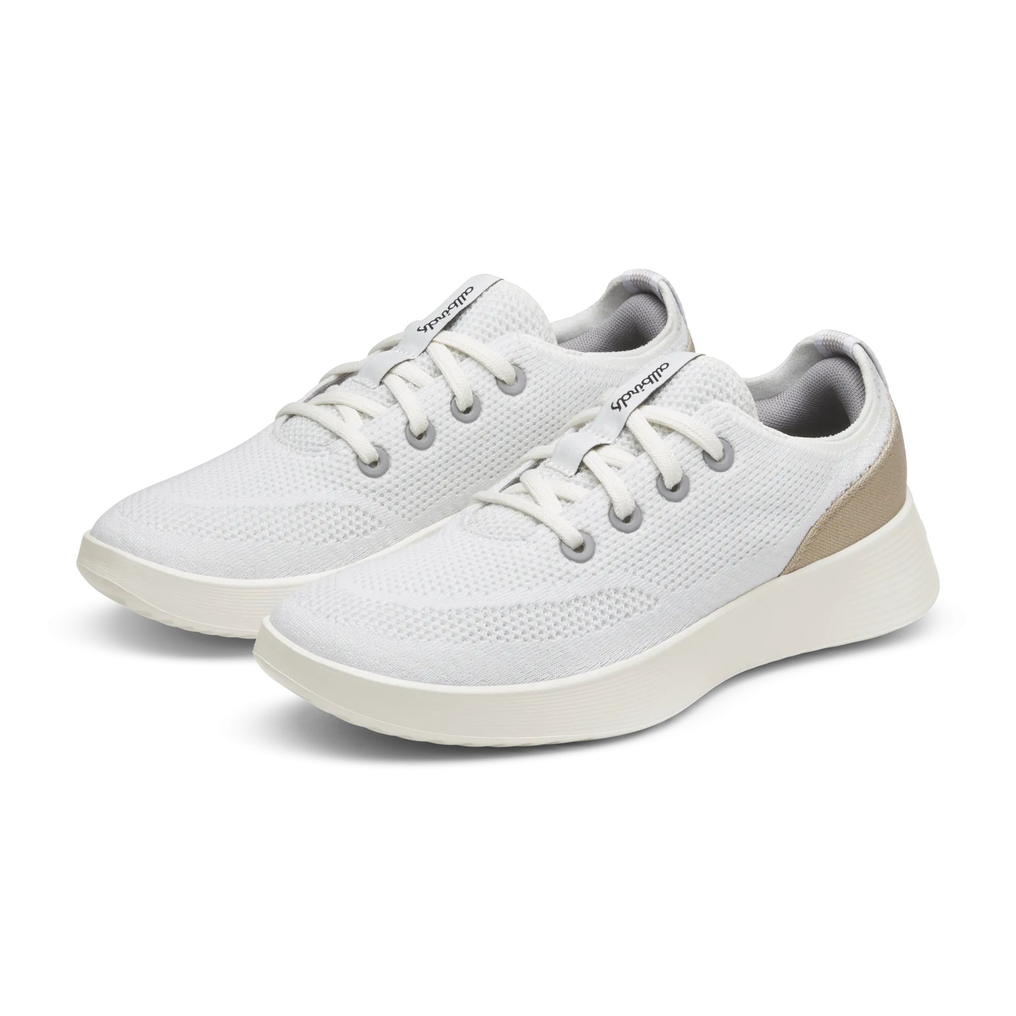 Women's Tree Runner Go - Blizzard/Light Khaki (Natural White Sole)