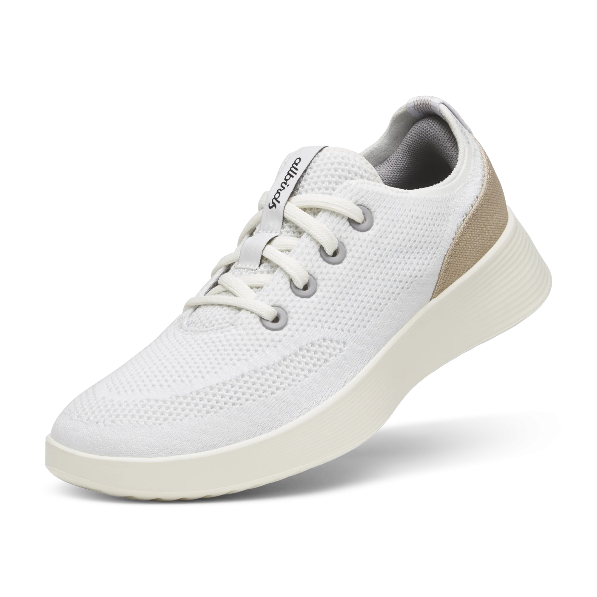 Women's Tree Runner Go - Blizzard/Light Khaki (Natural White Sole)