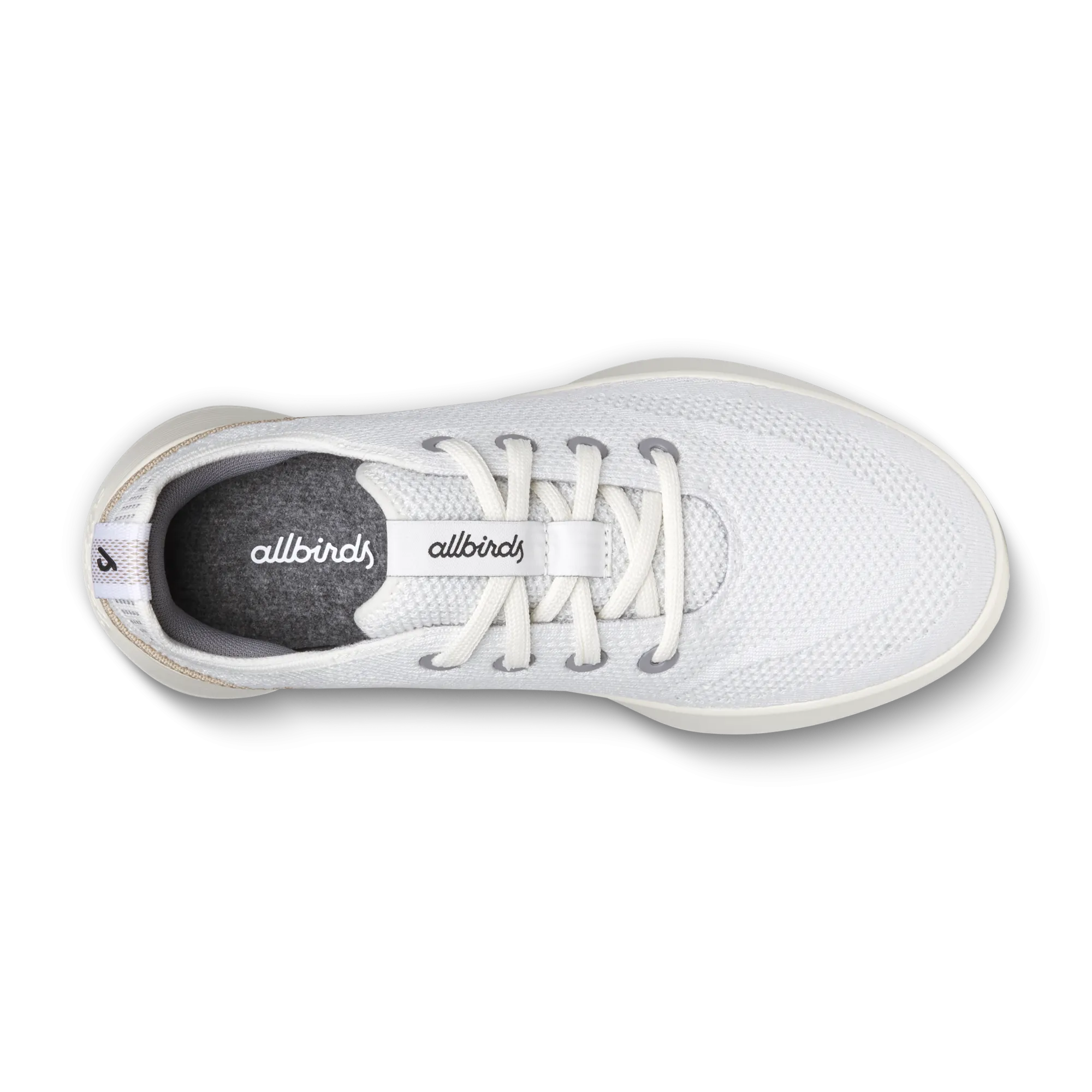 Women's Tree Runner Go - Blizzard/Light Khaki (Natural White Sole)
