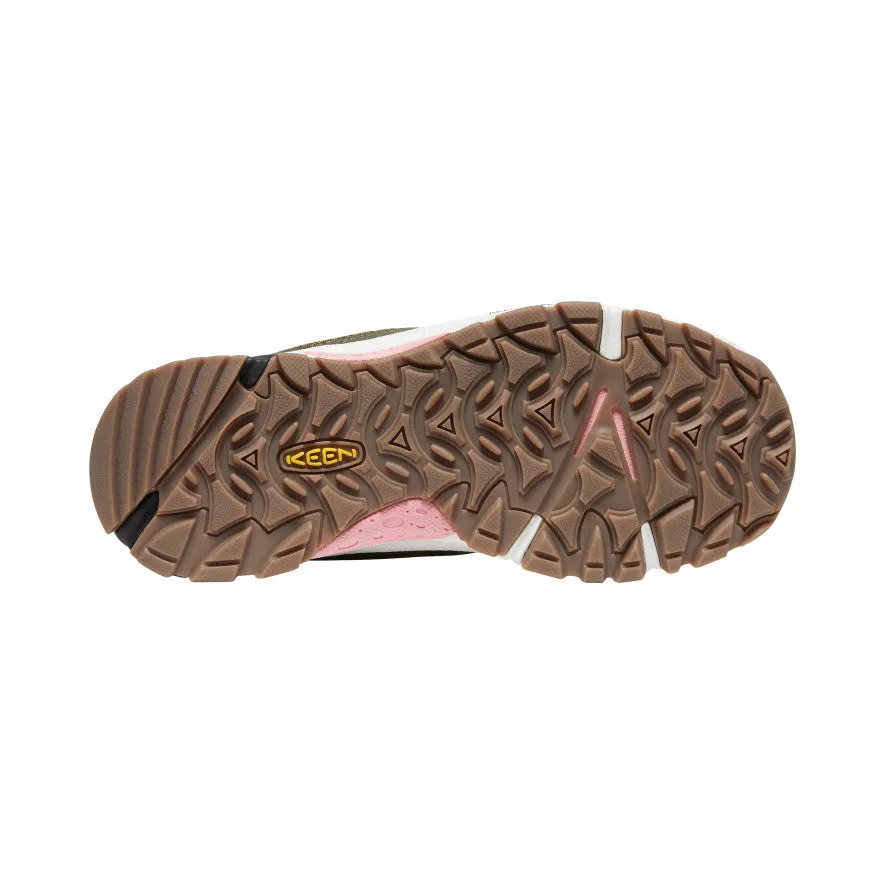 Women's Wasatch Crest Vent Hiking Shoe - Olive Drab/Pink Icing