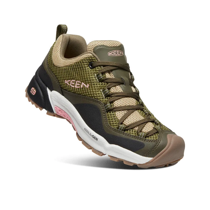 Women's Wasatch Crest Vent Hiking Shoe - Olive Drab/Pink Icing