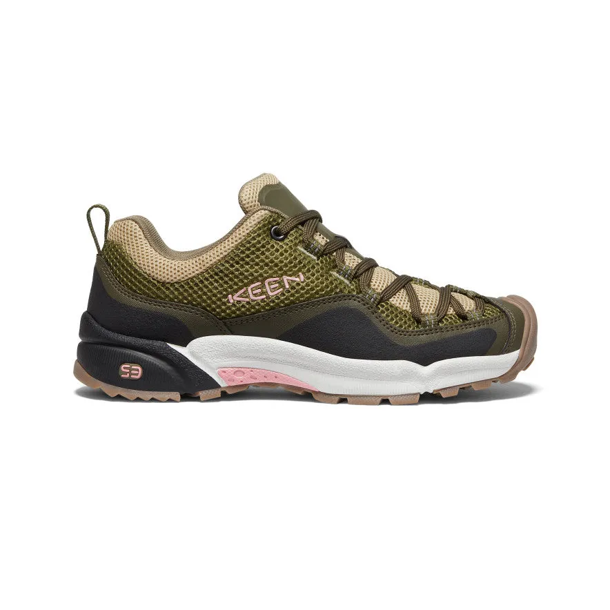 Women's Wasatch Crest Vent Hiking Shoe - Olive Drab/Pink Icing