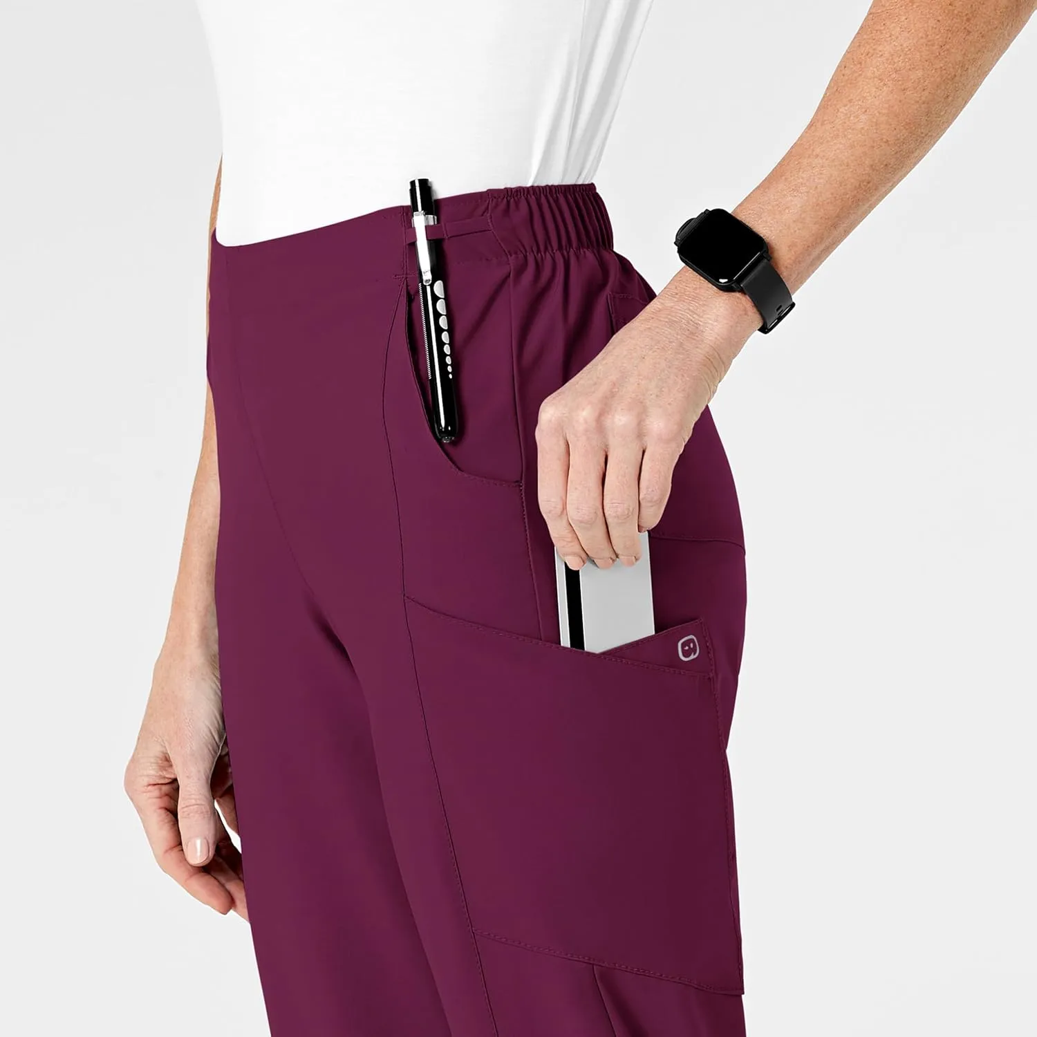 WonderWink W123 Scrubs Women's Flat Front Cargo Pant